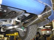 AMS 3" Stainless Steel Turbo Back Exhaust For Lancer EVO VIII